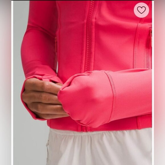 🆕Lululemon🍋 Define Cropped Jacket Colour Glaze Pink Sz 4 - Picture 4 of 10